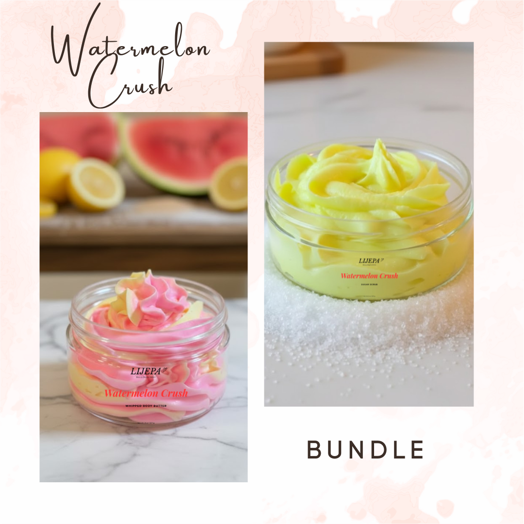 Watermelon Crush Body Butter and Sugar Scrub Bundle
