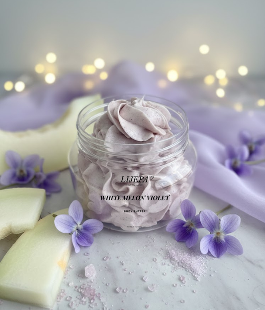 White Melon Violet Body Butter